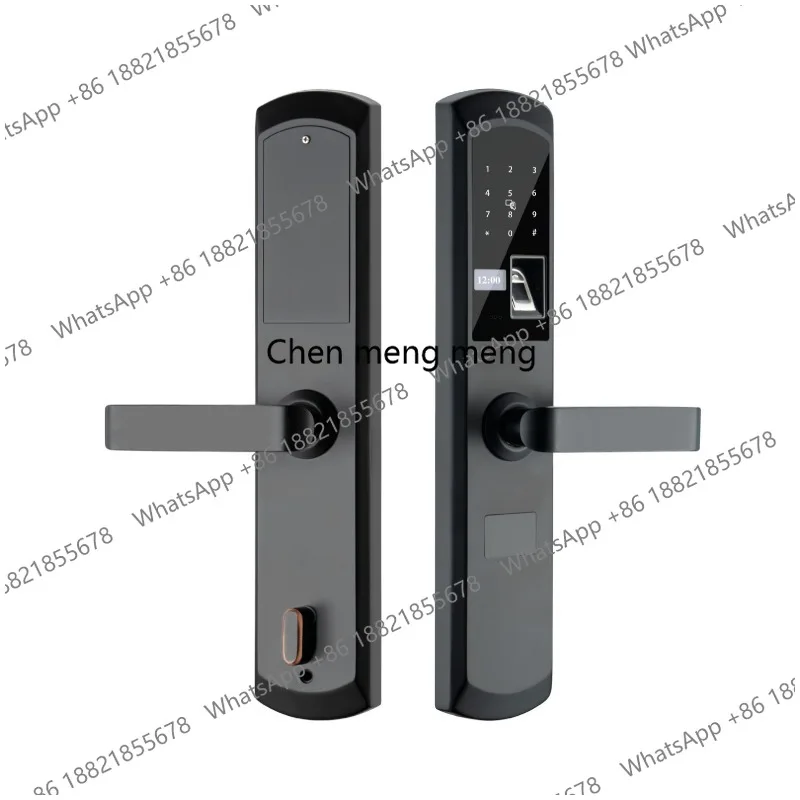 Stainless steel waterproof fingerprint lock, smart door lock, antifreeze outdoor anti-theft lock, electronic password