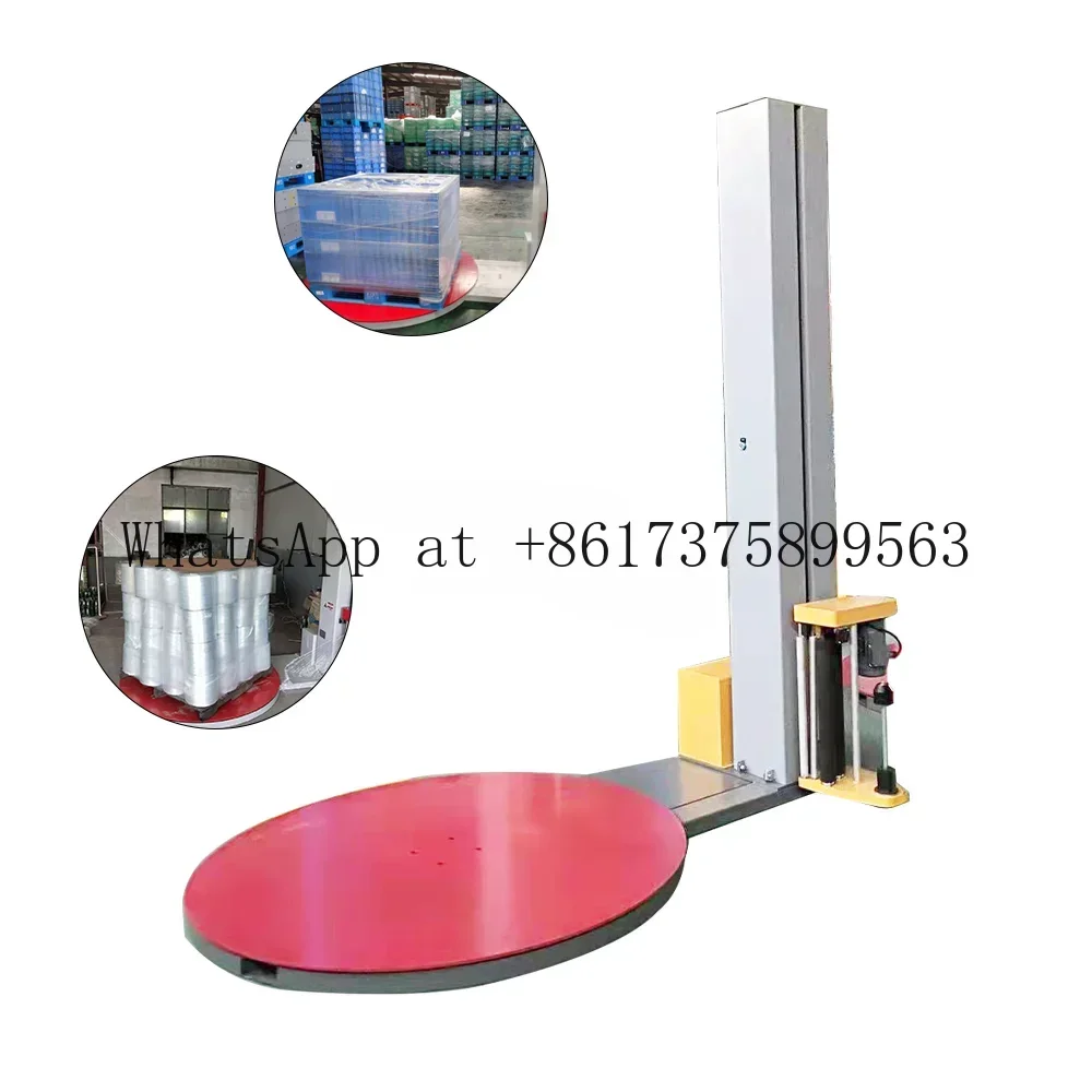 Packing Luggage Stretch Film Automatic Pallet Wrapping Machine In Stock