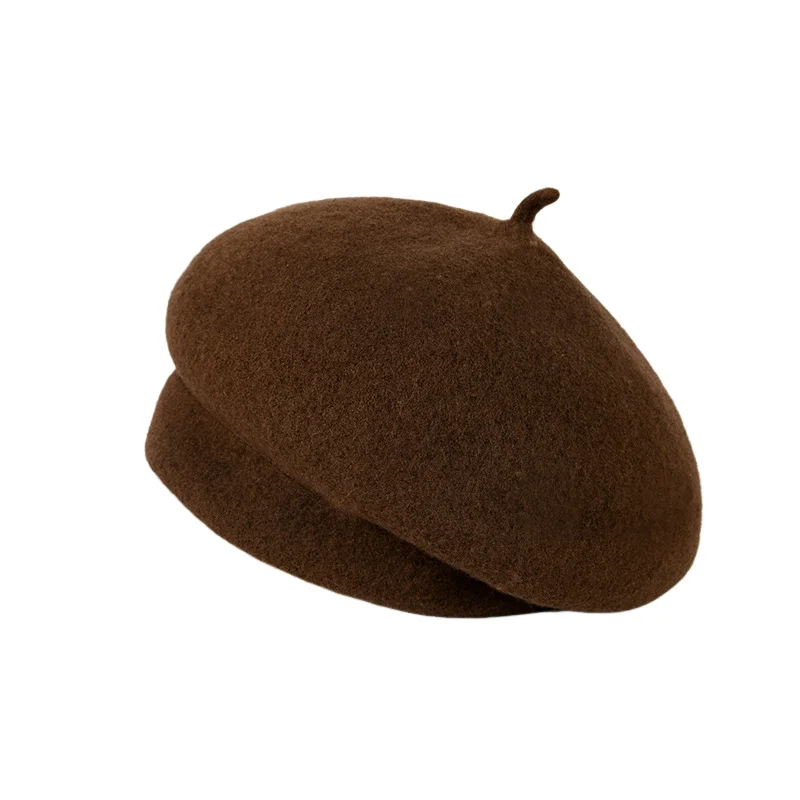

Высококачественный универсальный берет в стиле ретро для женщин, осенне-зимняя плюшевая шапка-бини, шапки художника, головные уборы, женские береты, шапка-платок