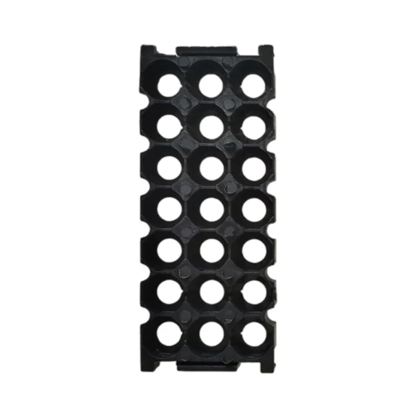 18650 Lithium Battery Holder 3x7 Cell Storage Bracket Easy Installation Plastic Holder Rack for 18650 Battery Pack