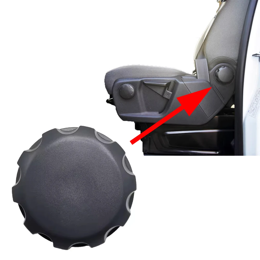 1 pçs botão reclinável de ajuste de assento de carro para ford transit personalizado mk8 genuíno preto assento traseiro alça de ajuste acessórios do carro