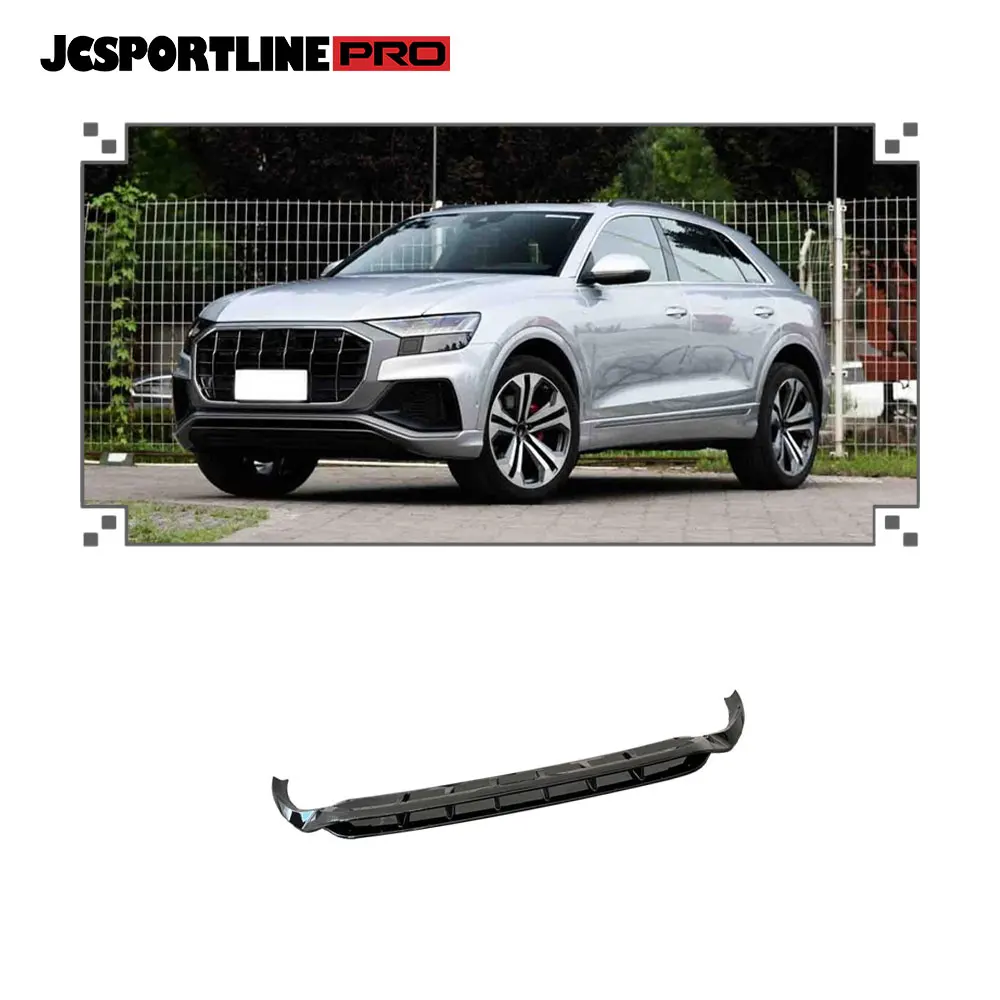 

ABS Glossy Black Front Bumper Lip for Audi Q8 2019-2022