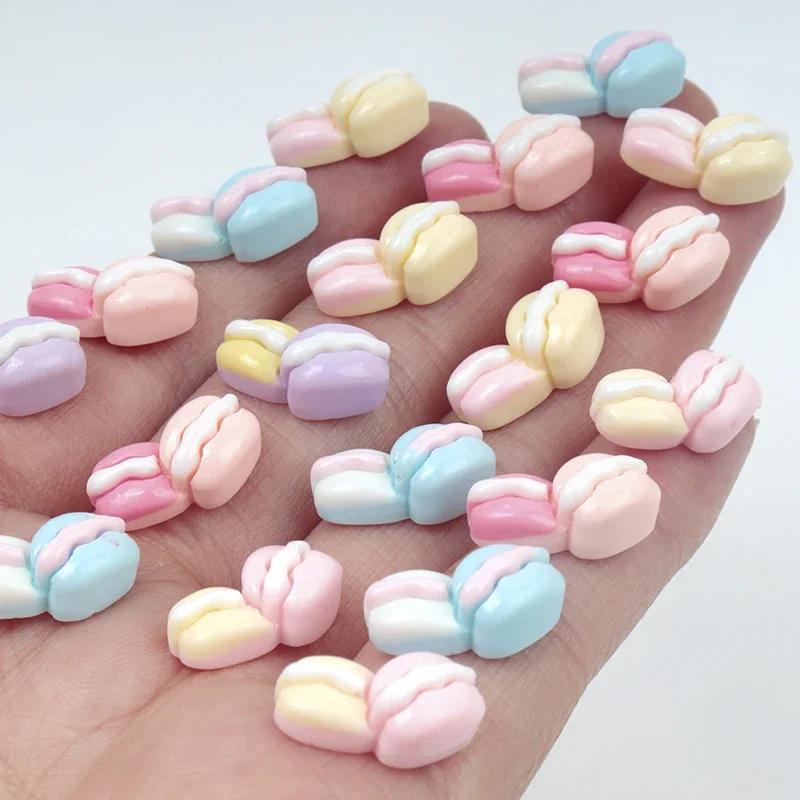 30/300pcs Mini Cake Resin Patch Scrapbooking DIY Children Handmade Materials Phone Case Accessories Water Cup Decor