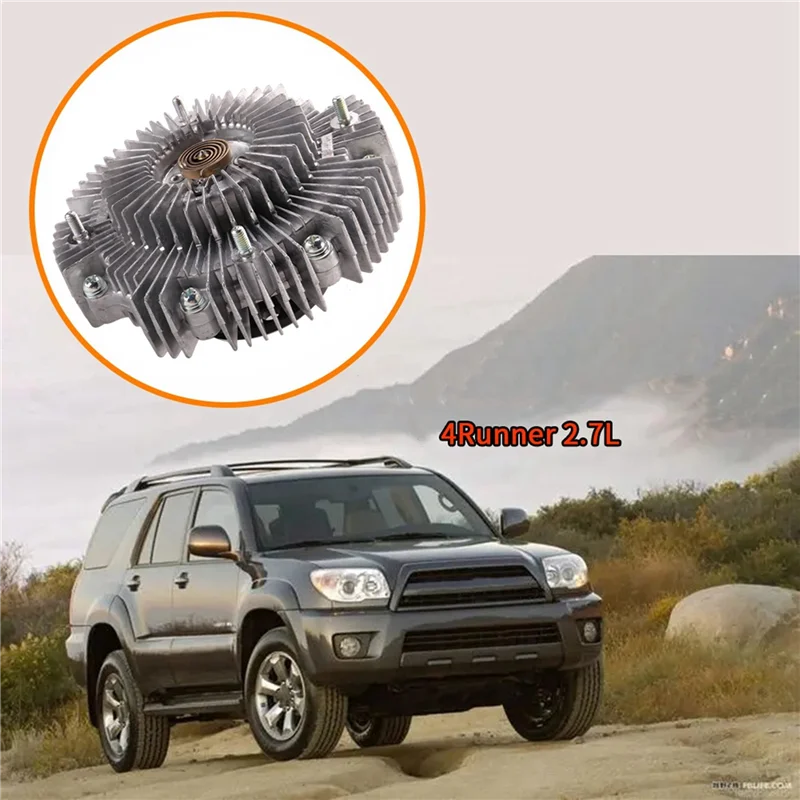 

Вентилятор охлаждения радиатора, аксессуары для сцепления, детали, компонент для пикапа Toyota Tacoma T100 4Runner 2,7L 326-58142 16210-750