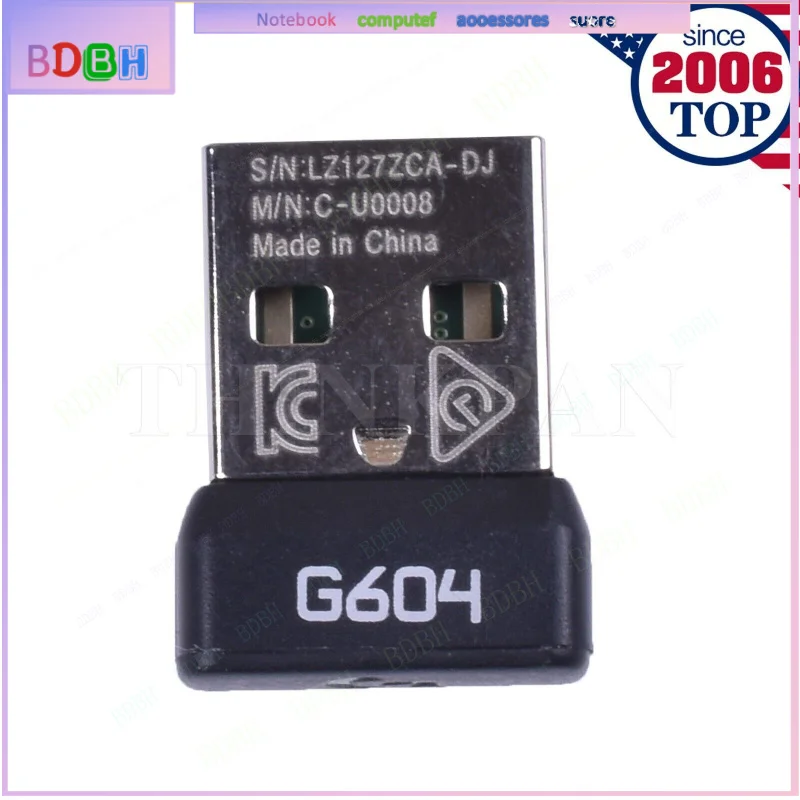 USB Dongle Mouse Receiver Adapter for For For Logitech G604 Lightspeed Wireless Mouse