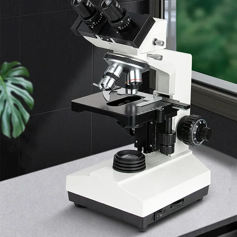 2025 Binocular Trinocular Biological Microscope Laboratory Testing Diopter Adjustable Infinity Achromatic Lens Connected Compute