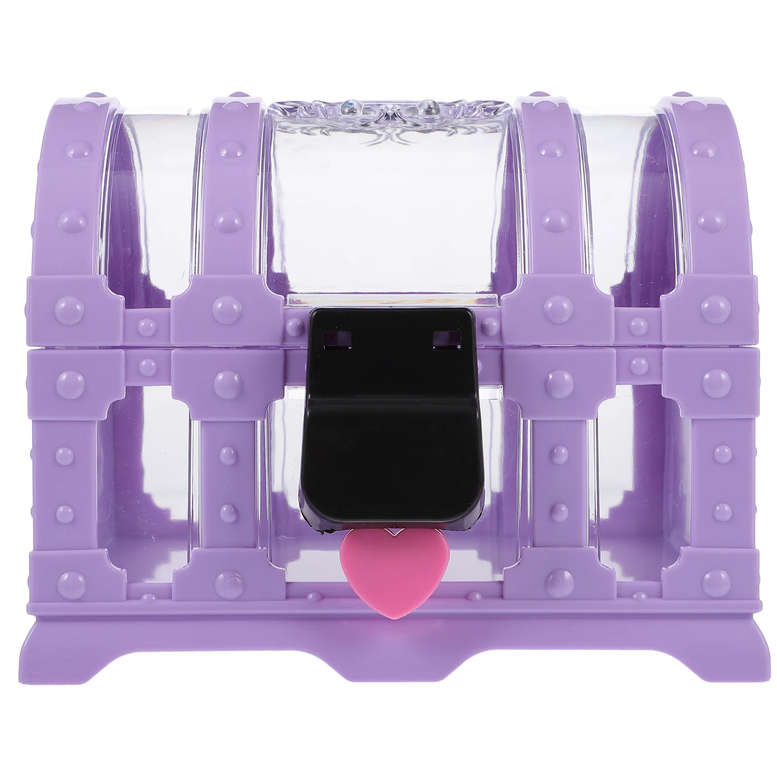 

Crystal Storage Box with Lock Jewelry Organiser Organizer Jeweled Trinket Boxes Little Girl