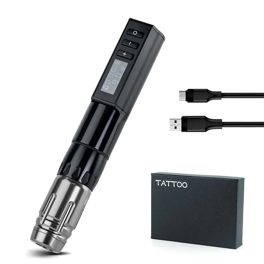 

T-Rex wireless tattoo machine LED digital display tattoo pen, 2100mah capacity power supply, suitable for beginners and artists
