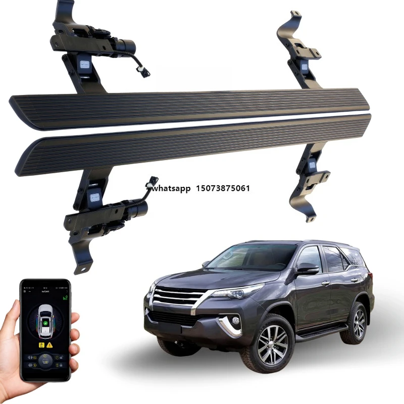 Automatic Electric Power Side Step Running Board for Fortuner Aluminum Alloy Side Steps