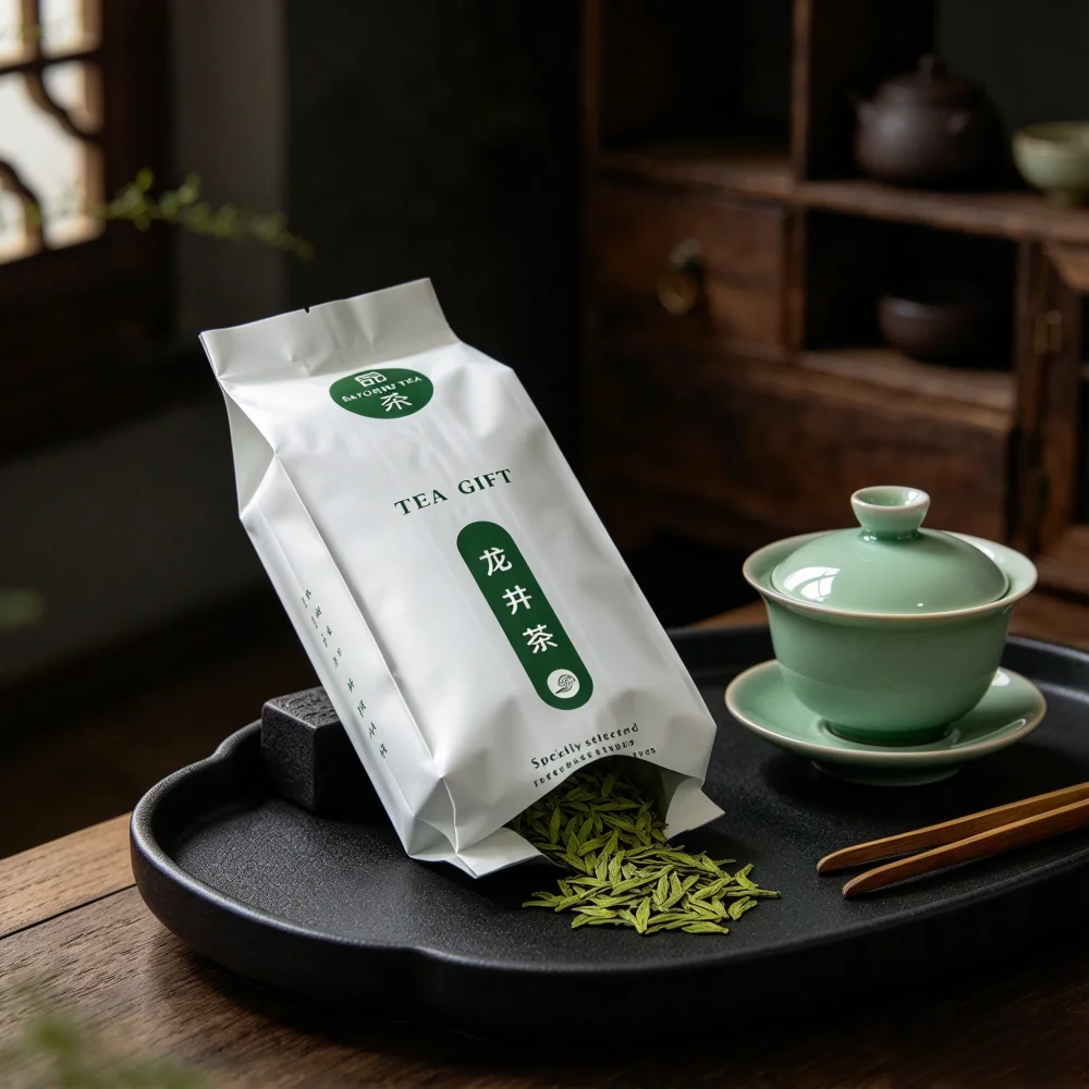 50-250g White Tea, Black Tea, Golden Bud Tea Packaging Bags, Tea Vacuum Packaging Bags