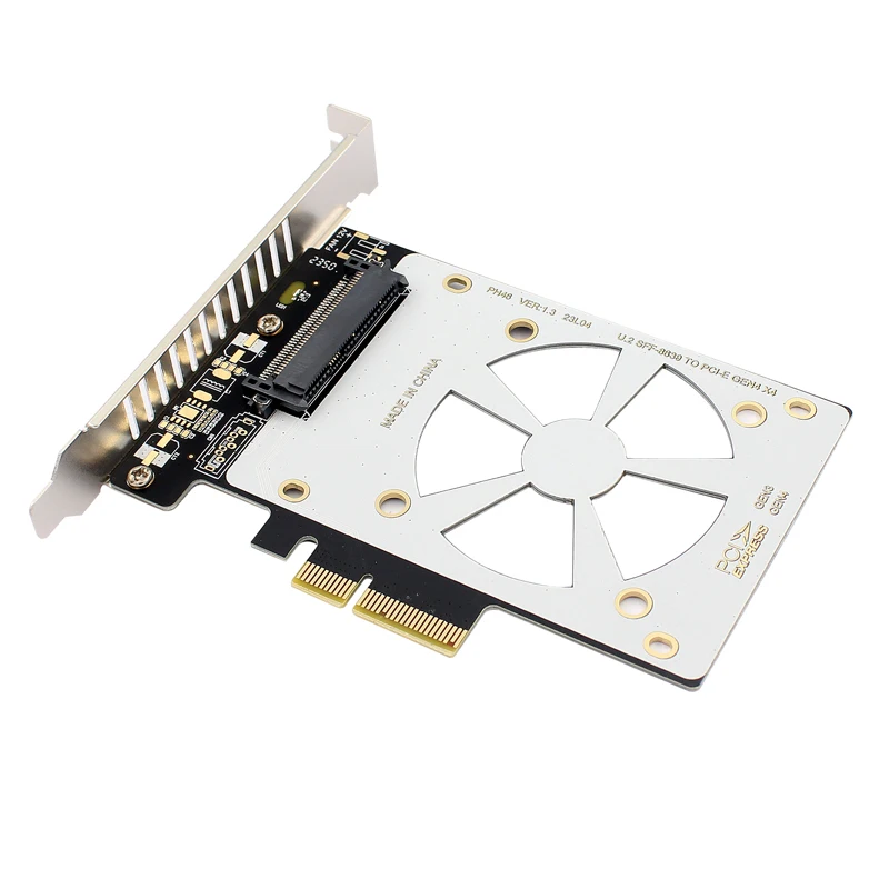 U.2 to PCIE Adapter Riser PCI Express 3.0 X4/X8/X16 to SFF-8639 U.2 Adapter for Intel 750 2.5