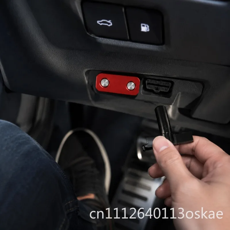 OBD2 Port Anti-theft Lock Car/SUV/Truck Port Protector Aluminum Alloy Lock Anti-theft Protection