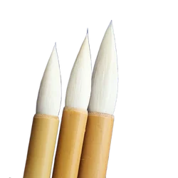 Chinese Calligraphy Pen White Clouds Woolen Hair Brush Pen 3pcs/set Chinese Painting Coloring Calligraphy Brushes Tinta China
