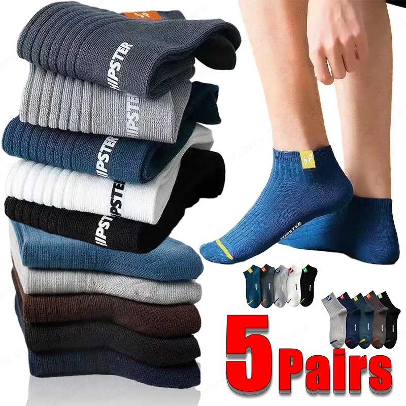الرجال الكاحل الجوارب القصيرة العصرية تنوعا إلكتروني قارب الفم الضحلة مريحة لينة وتنفس الجوارب غير رسمية Meias Masculina