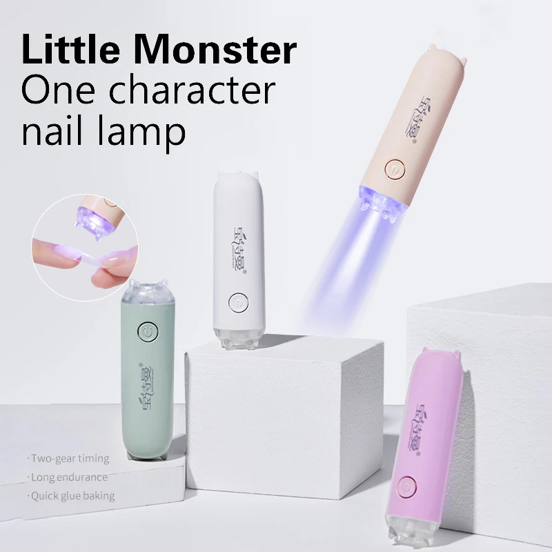 

Portable Handheld Mini Nail Lamp For All Gel Polish Quick Dry USB Nail Dryer Machine UV LED Nail Lamp Mini Flashlight Pen