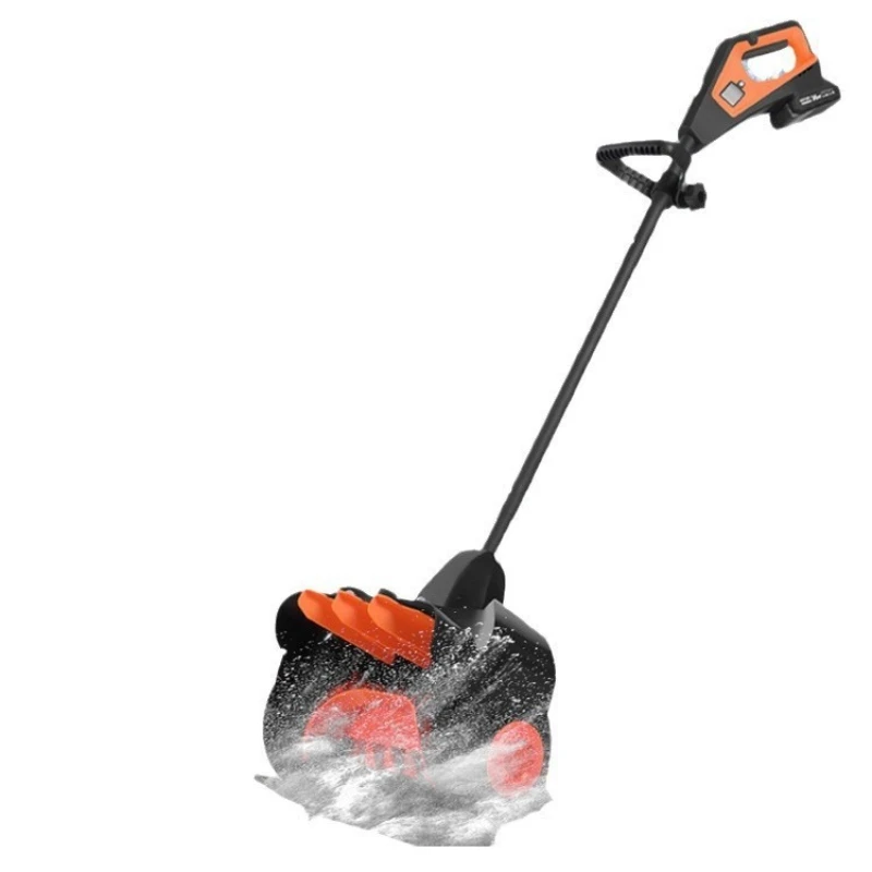 

Brushless snow clearing artifact portable lithium battery folding snow plow convenient snow plow household wir