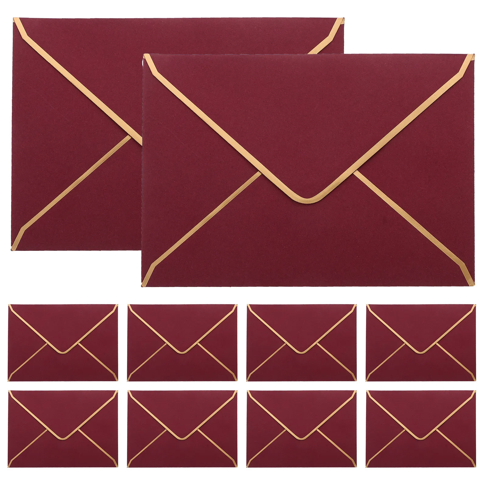 

10Pcs Simple Packing Envelopes Colorful Letter Paper Cover for Greeting Cards Invitations and More Letter Paper Cover