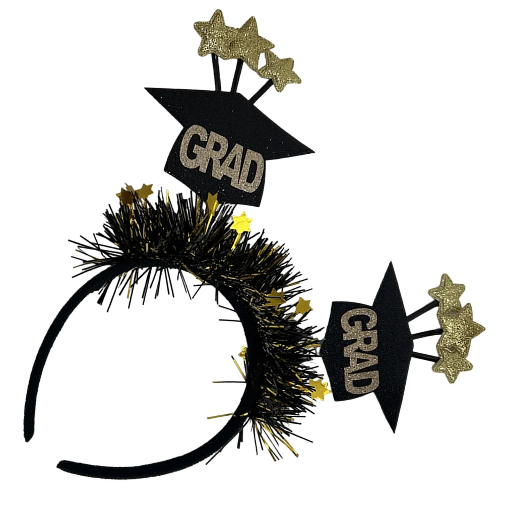 

Graduation Party Headwear Lightweight Headband Multi-function Hairband Versatile Graduation Headdress Festive