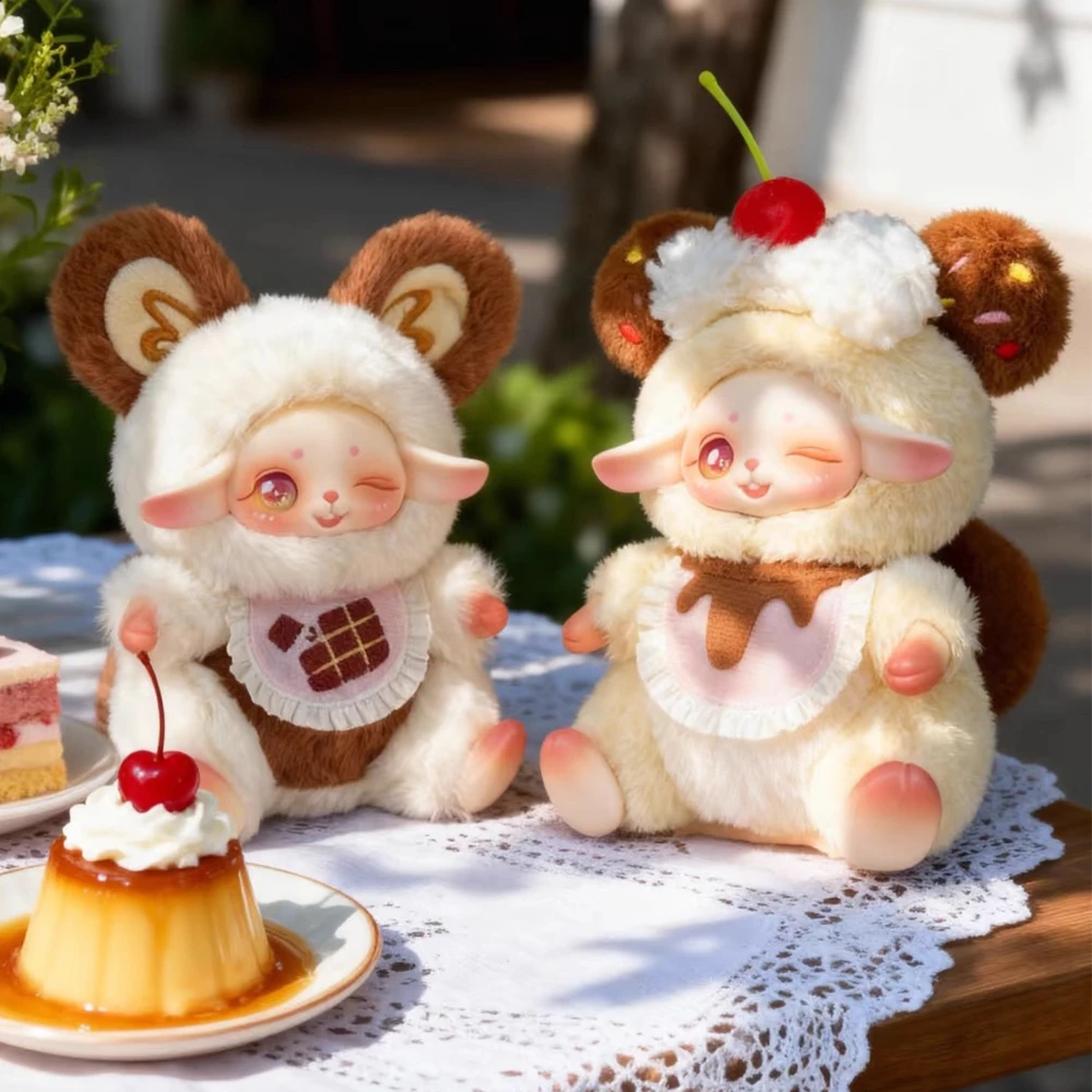

Салли Сладкие мечты Дом Слепая коробка Фигурка Аниме Кукла Сумка-сюрприз Kawaii Коллекция Модель Подвеска Брелок Новогодний Подарок