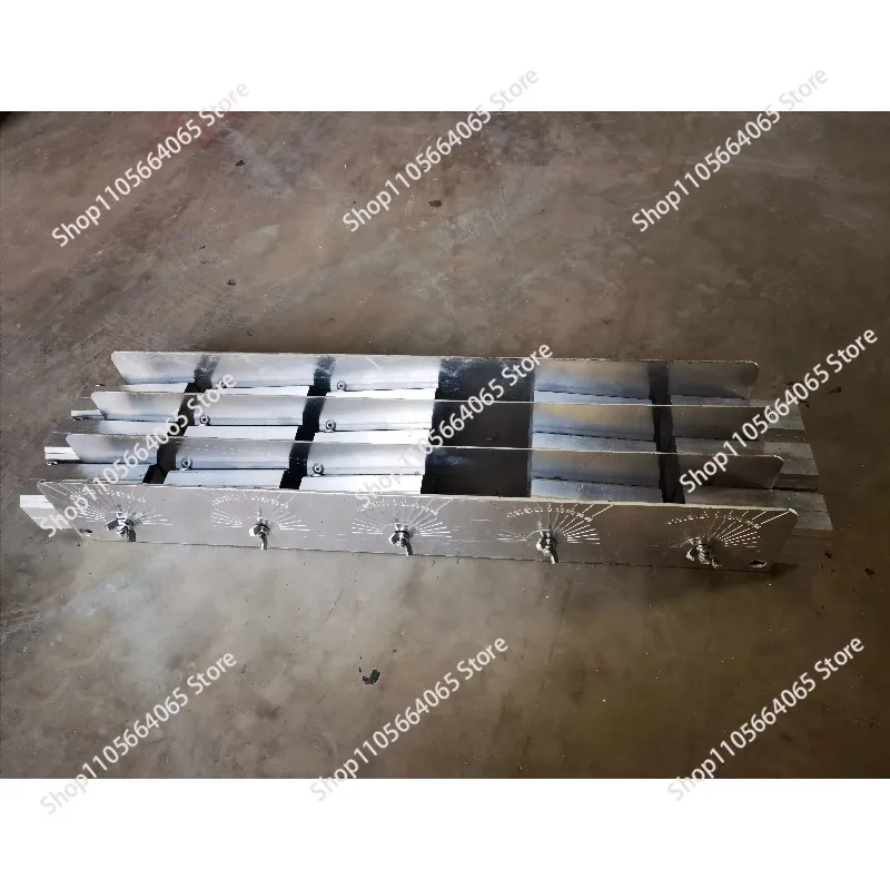 1pcs, 64mm Hole Spacing, Tilting Alloy Support Stand 2 Inch Adjustable Angle Aluminum