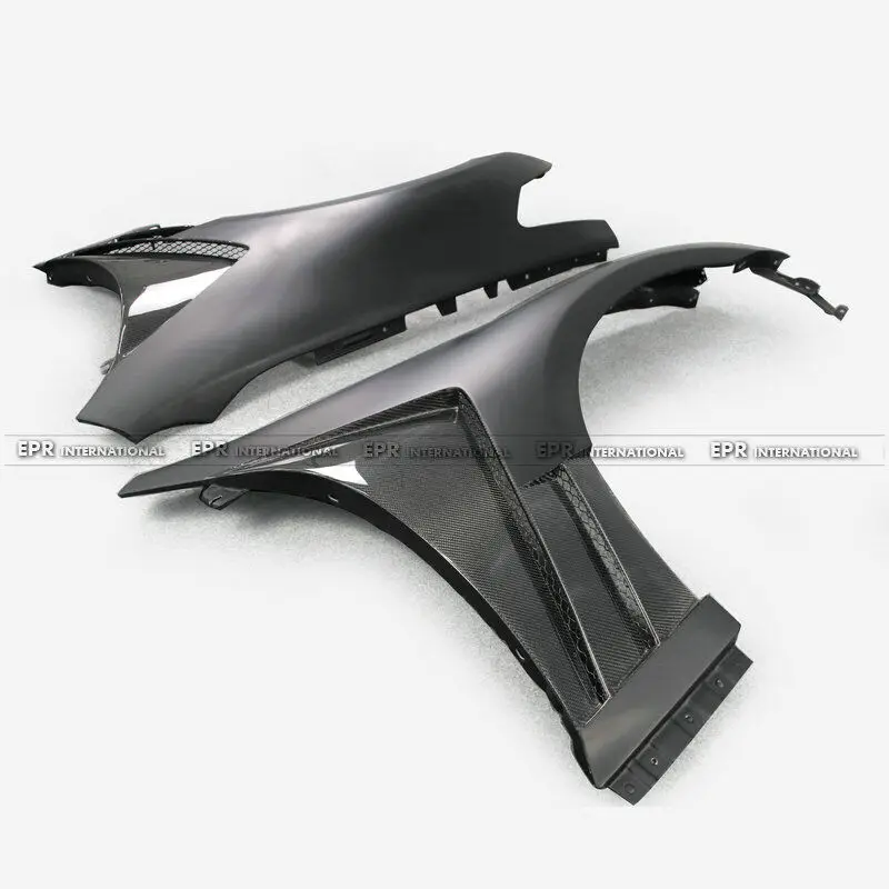 For Infiniti G37 EPA Type Front Vented Fender (4 Door Sedan) Carbon +frp Unpainted bodykits