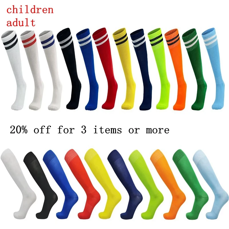 cotton outdoor knee Football long jersey socks spandex children's Socks Football Baseball ankle adult children's socks