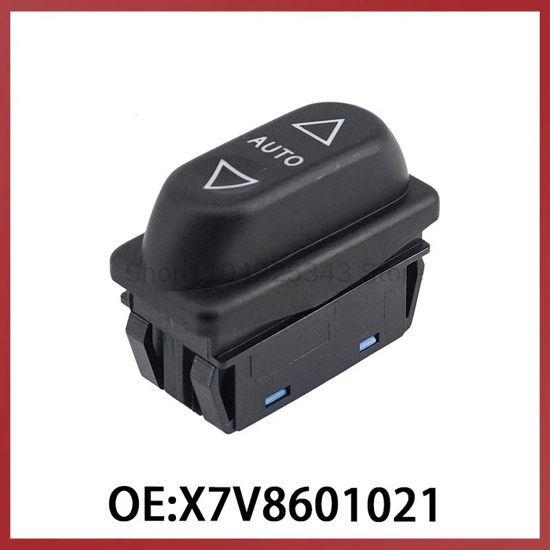X7V8601021 suitable for logo auto parts glass lifter single switch power window control switch