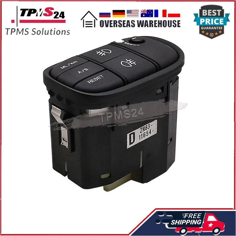 

Fog Lamp Light Cruise Switch 2R83-11654-D For 2003-2008 JAGUAR S-TYPE