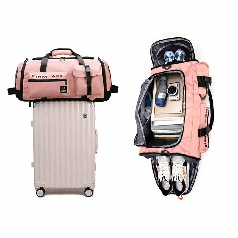 

1 шт., спортивная спортивная сумка унисекс, спортивная сумка Weekender Overnight с отделением для обуви и ноутбука для путешествий