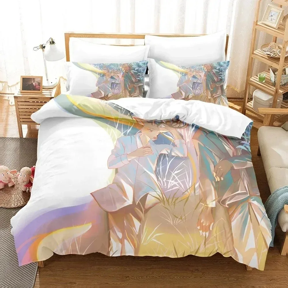 3d Print Beastars Anime Bedding Set 3D Printed Suitable for Bedroom Duvet Cover Set With Pillowcases Kids Home Textile