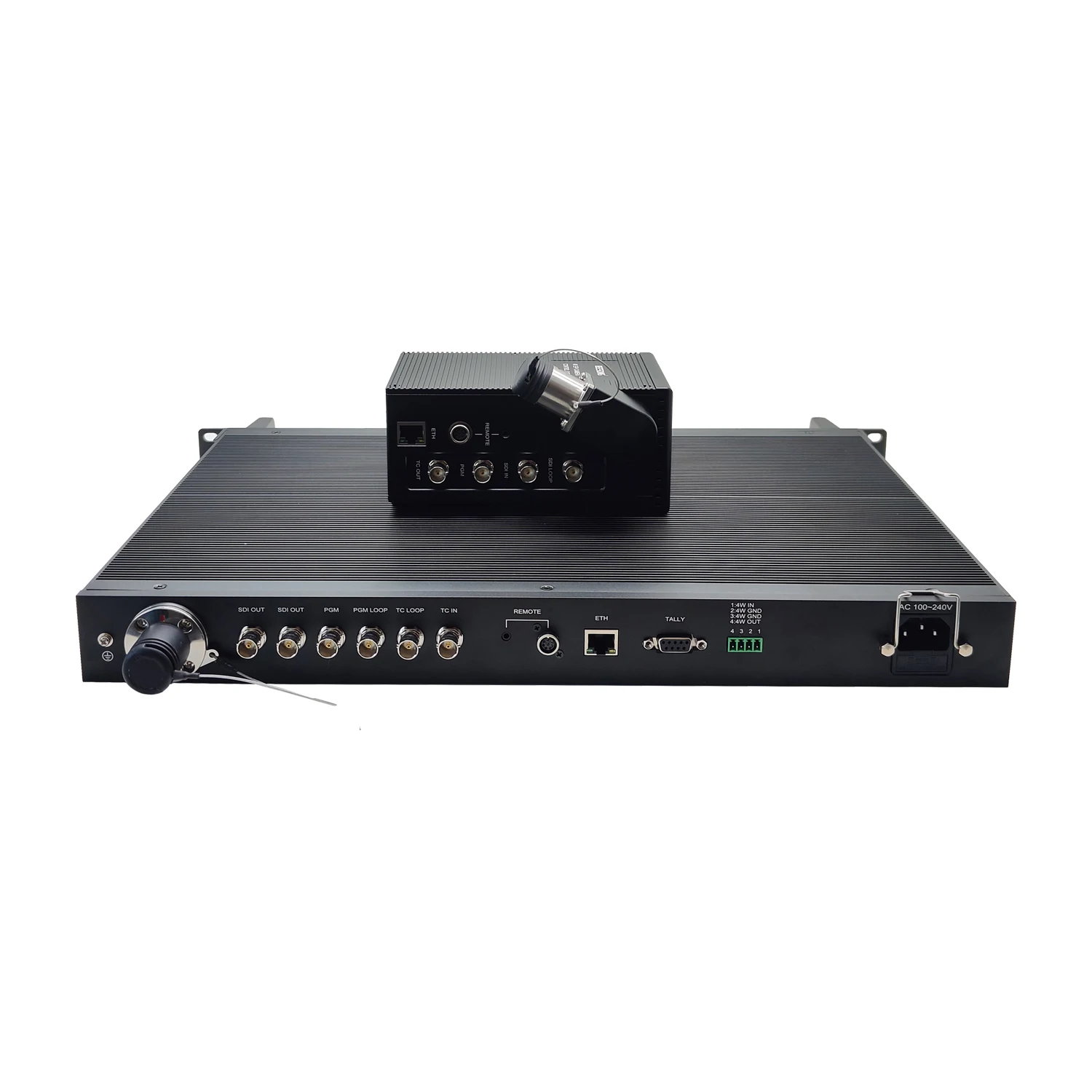 12G-SDI Video/Tally/Intercom to Fiber Optical Transmitter and Receiver Video Fiber Optic Converter