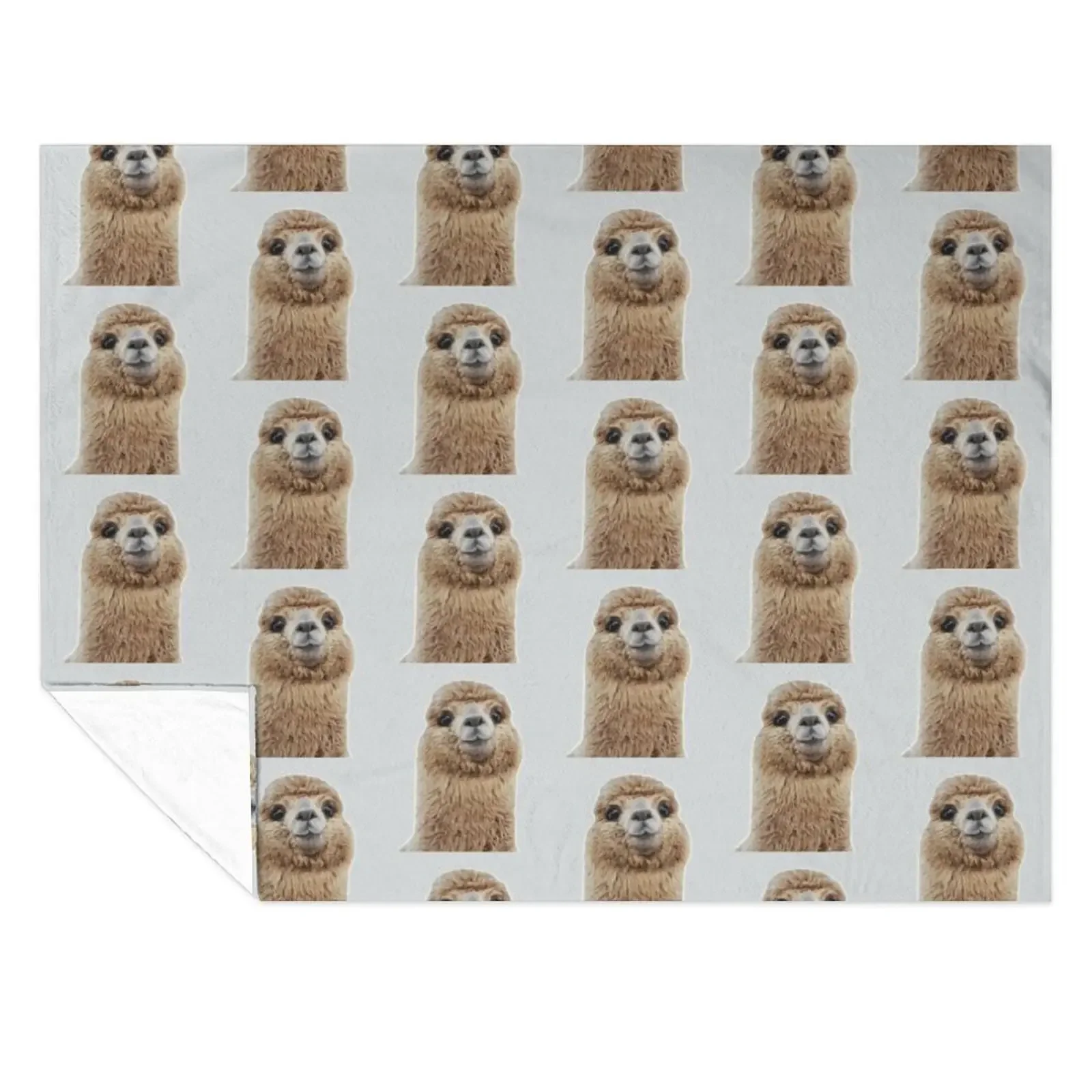 

Llamas or Alpacas Throw Blanket Beach Camping For Decorative Sofa For Sofa Thin Blankets