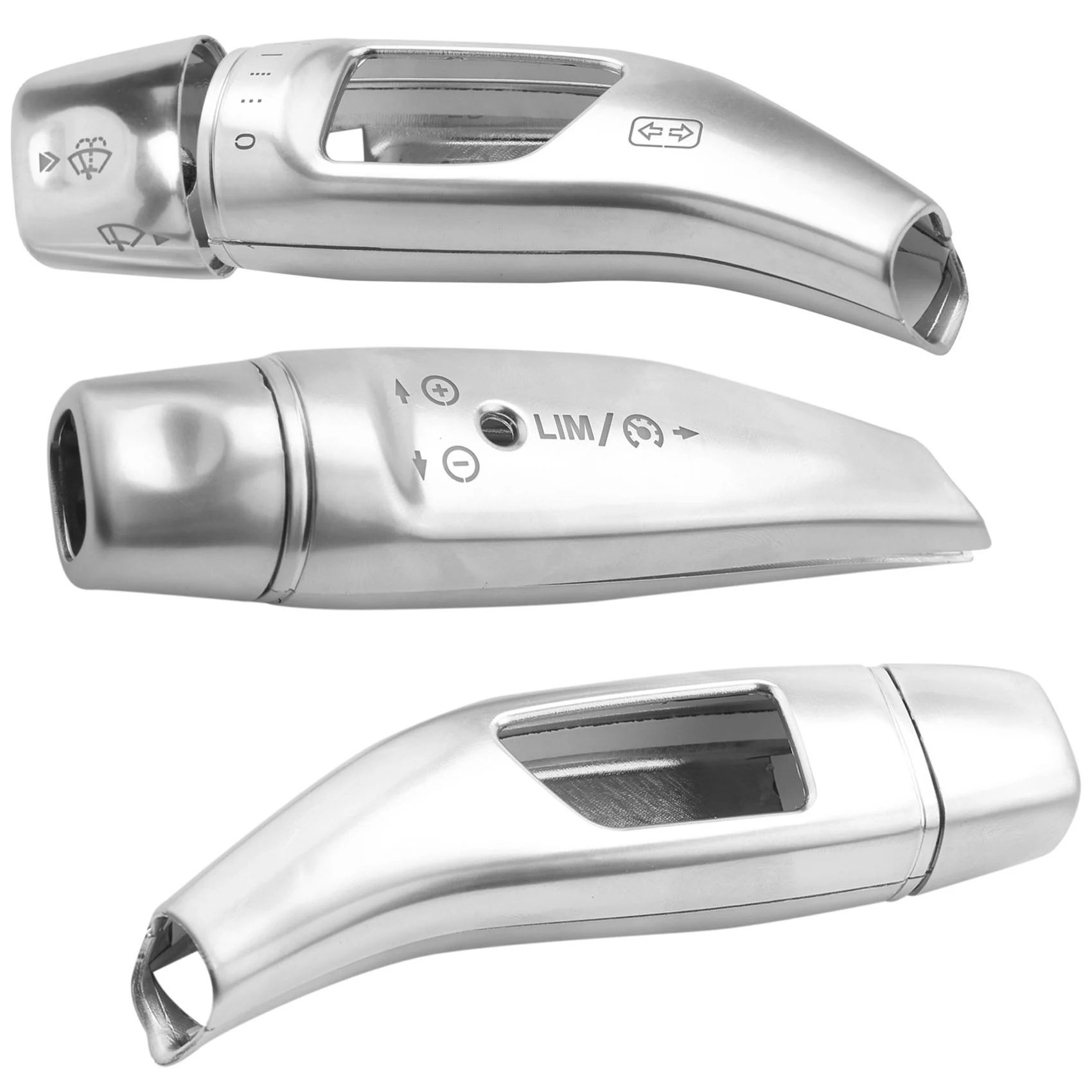 3PCS Car Wiper Steering Lever Shift Lever Cruise Rod Cover for Benz W204 W205 W212 W213 X156 X166—L49A