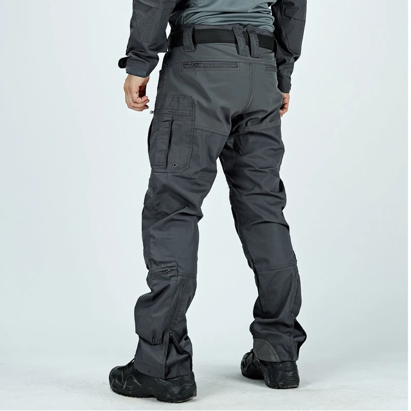 Outdoor Tactical Pants Casual Waterproof Cargo Pant Men New Training Trousers Wear-Resistant Multi Bag Casual Man Pant New