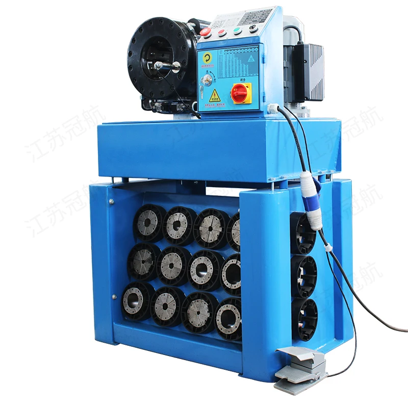 تركيبات خرطوم أوتوماتيكية آلة المكشكش أداة تجعيد الأنابيب ذات الضغط العالي للسباكة وأنظمة هوائية #3