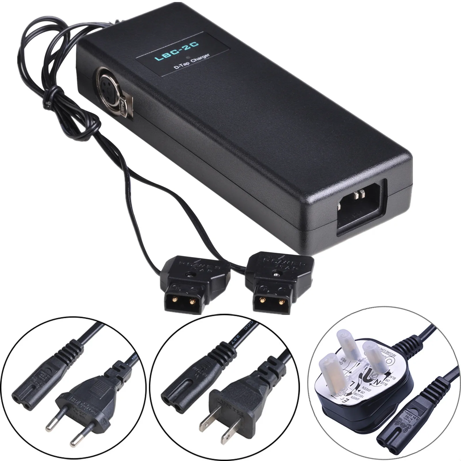 16.8V D-Tap Adapter Power Quick Charger for V-mount V-Lock battery for Sony BP-150/ BP-95/BP-190 Camera Camcorder Adapter