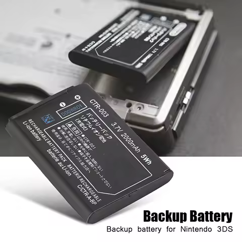 2000mAh Big Capacity Rechargeable Li ion Battery Battery Pack Replacement for Nintendo 3DS Replacement Battery for Nintendo 3DS