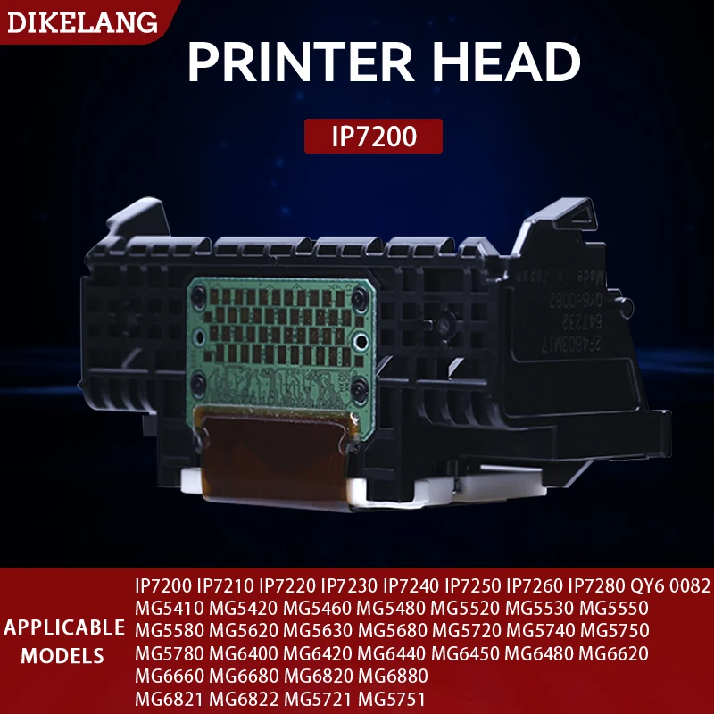 

Print Head IP7200 For Canon QY6 0082 Printer Head IP7210 IP7220 IP7230 IP7240 IP7250 IP7260 IP7280 MG5410 MG5420 Printhead