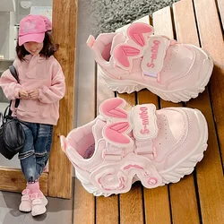 Zapatillas De deporte informales con Orejas De conejo para niña, zapatos De suela suave, Tenis De tendencia para bebé