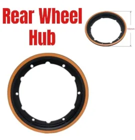 1PC Rear Wheel Hub 166mm For G2 MAX Rear Hub For Kukirin For G2 MAX Electric Scooter Motor Wheel Hub Replacement Accessories