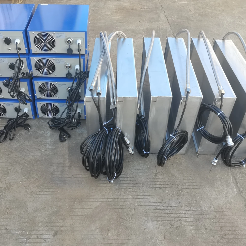 Various frequencies ultrasonic generator and ultrasonic waterproof transducer package for cleaning
