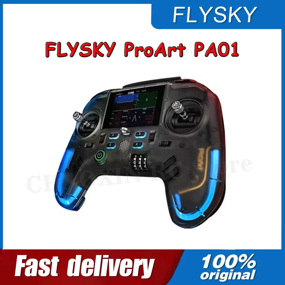Flysky Fusi PA01 2.4Inch IPS Color Screen Mini Hall Assembly Multifunctional Interface Built-in True 500mW Power for FPV Drone 4