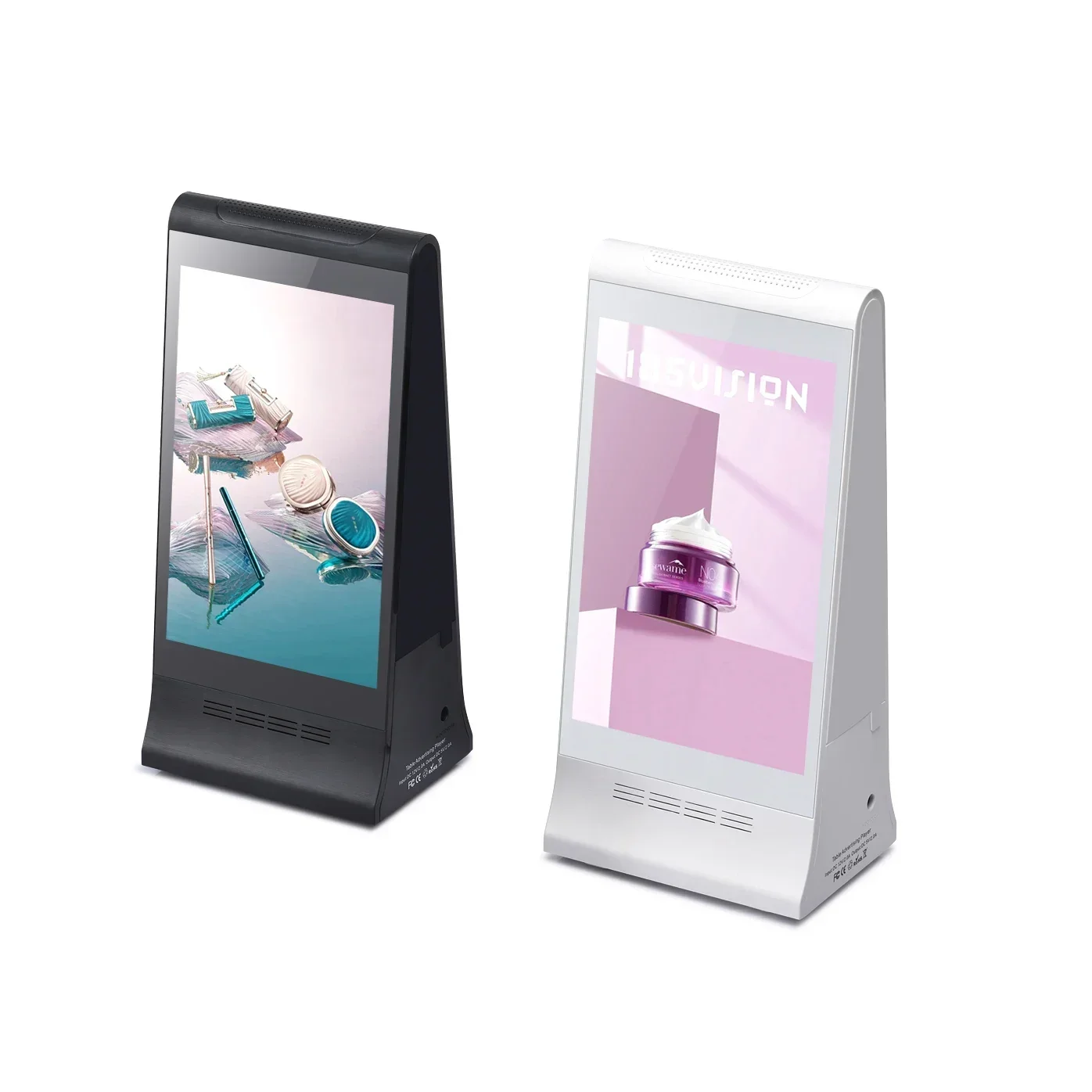 Best Double Sides 8 Inch LCD Touch Screen WiFI Remotely Control Table Android Kiosk Digital Signage Ad Advertising Display Playe