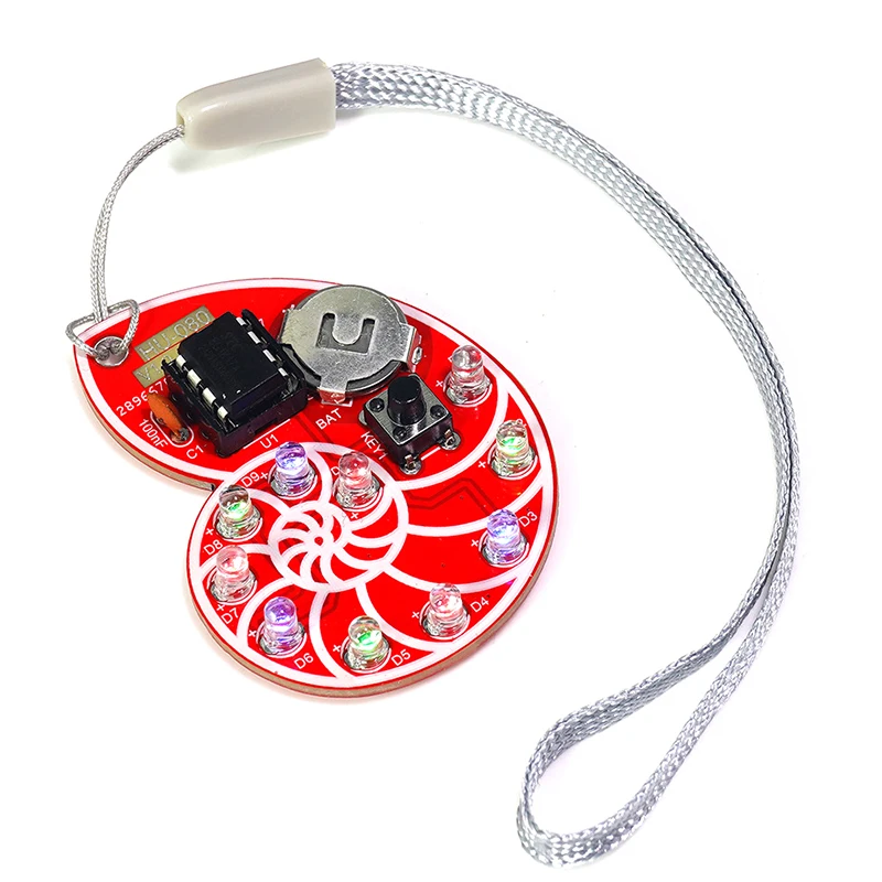 Soldering Learning Kit LED Seashell SMD SMT DIY Electronic Kit for Soldering Practice Learning Light Accessories