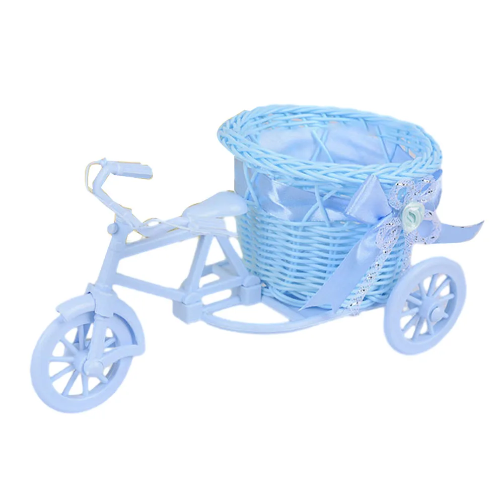 Eye Catching Woven Flower Basket  Made of Sturdy PP Plastic  Easy to Install  Choose from Vibrant Color Options