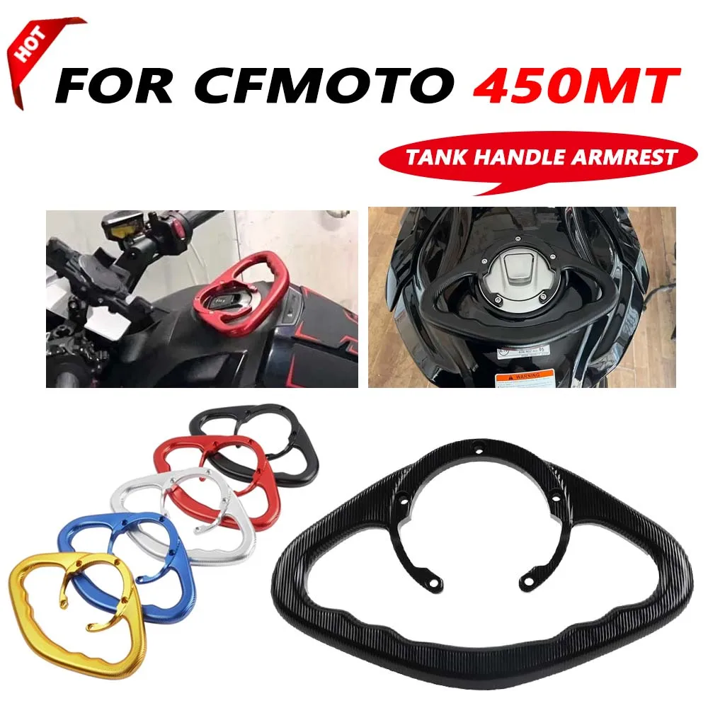 

For CFMOTO CF MOTO 400MT MT400 400 MT 400 2023 2024 2025 Motorcycle Passenger Handgrips Hand Grip Tank Grab Bar Handles Armrest