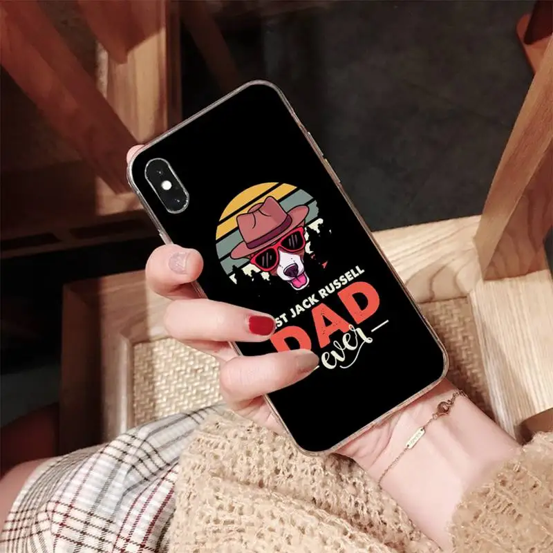 MaiYaCa Jack Russell Terrier Dog Phone Case for iPhone 11 12 13 mini pro XS MAX 8 7 6 6S Plus X 5S SE 2020 XR case