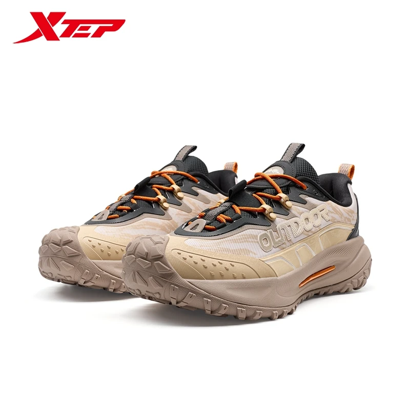 Xtep Feishi 2.0 Outdoor Hiking Shoes for Man 2025 Spring Anti-slip Wear-resistant Lightweight All-match Sneakers 975119170010