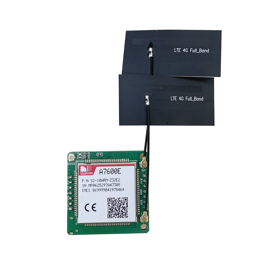 Carte de développement de module SIMCOM A7600E LTE CAT-1 pour réseau 4G GSM, compatible AT SIM7600E SIM7600E EC25-E EC21-E A7670E A7608E