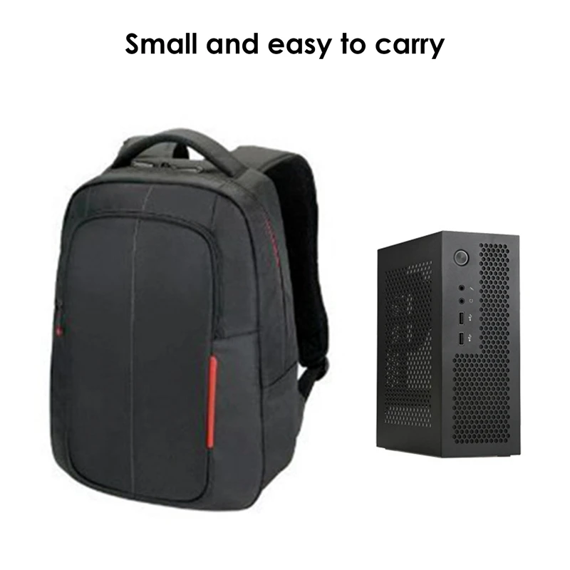 

Premium A09 HTPC Computer Case Mini ITX USB2.0 Computer Case Black